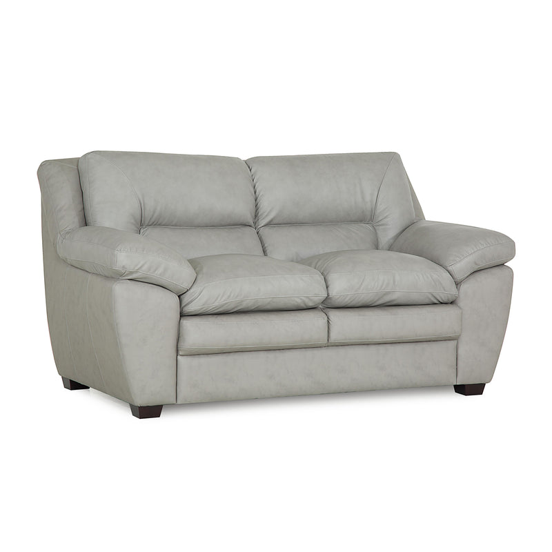 Palliser Thurston Stationary Leather Loveseat 77327-03-CLASSIC-ASH IMAGE 2