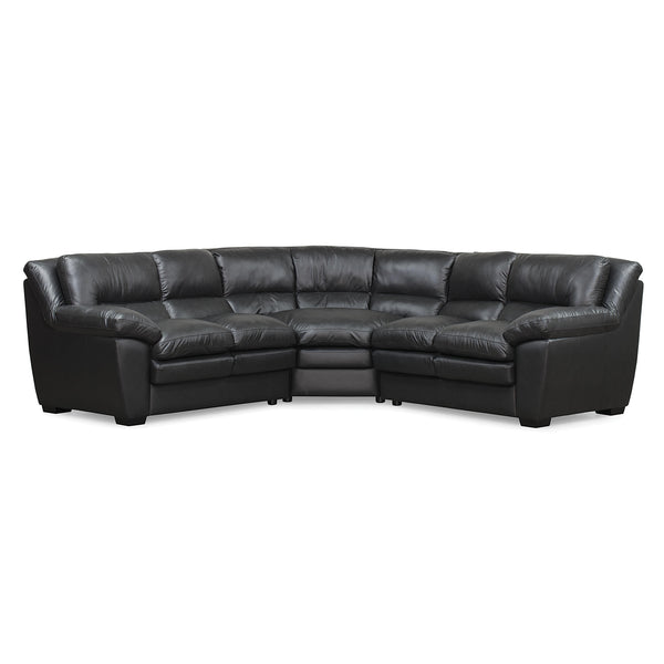 Palliser Thurston Stationary Leather 3 pc Sectional 77327-07/77327-09/77327-08-CLASSIC-ANTHRACITE IMAGE 1