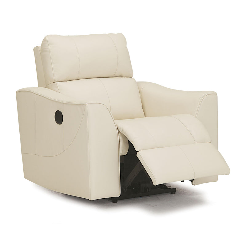 Palliser Topaz Swivel Rocker Leather Recliner 41131-33-ALLEGRO-CANVAS IMAGE 3