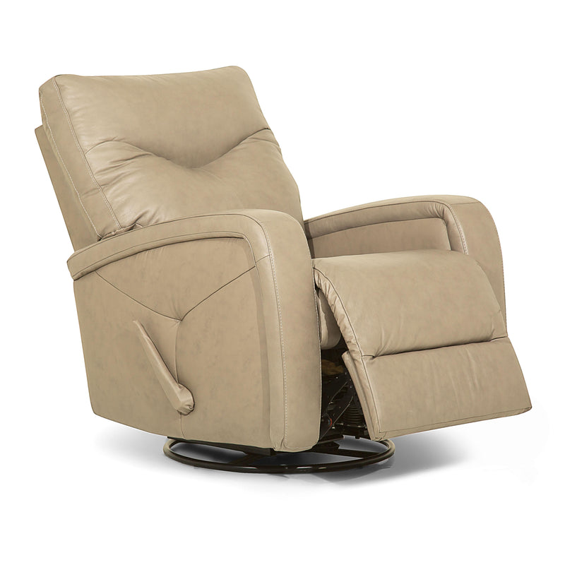 Palliser Torrington Power Swivel Glider Leather Recliner 43020-38-CLASSIC-WHEAT IMAGE 3