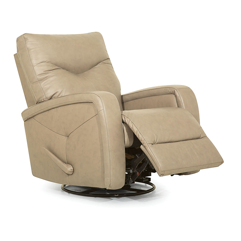 Palliser Torrington Power Swivel Glider Leather Recliner 43020-38-CLASSIC-WHEAT IMAGE 4