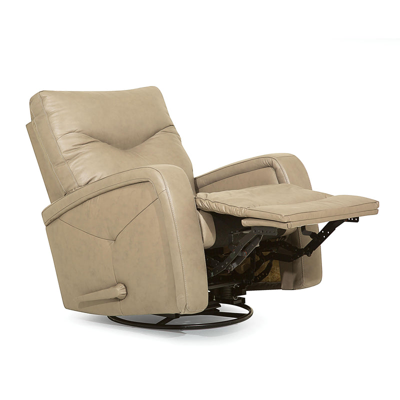 Palliser Torrington Power Swivel Glider Leather Recliner 43020-38-CLASSIC-WHEAT IMAGE 5