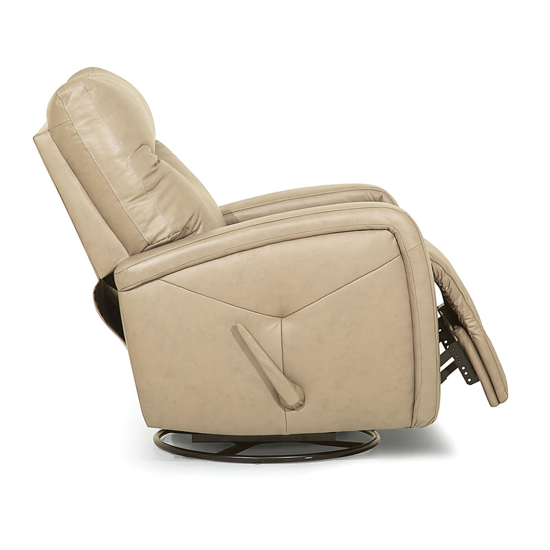 Palliser Torrington Power Swivel Glider Leather Recliner 43020-38-CLASSIC-WHEAT IMAGE 6