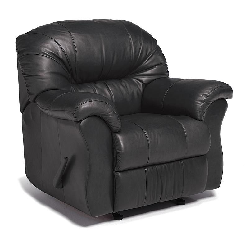 Palliser Tracer Power Leather Recliner with Wall Recline 41071-31-TULSAII-JET IMAGE 1