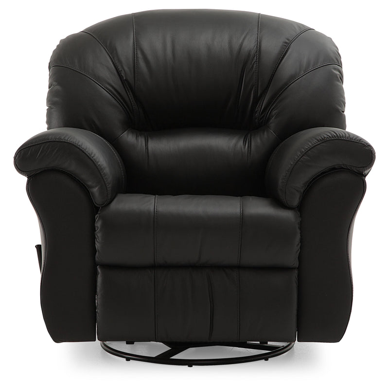 Palliser Tracer Power Leather Recliner with Wall Recline 41071-31-TULSAII-JET IMAGE 4