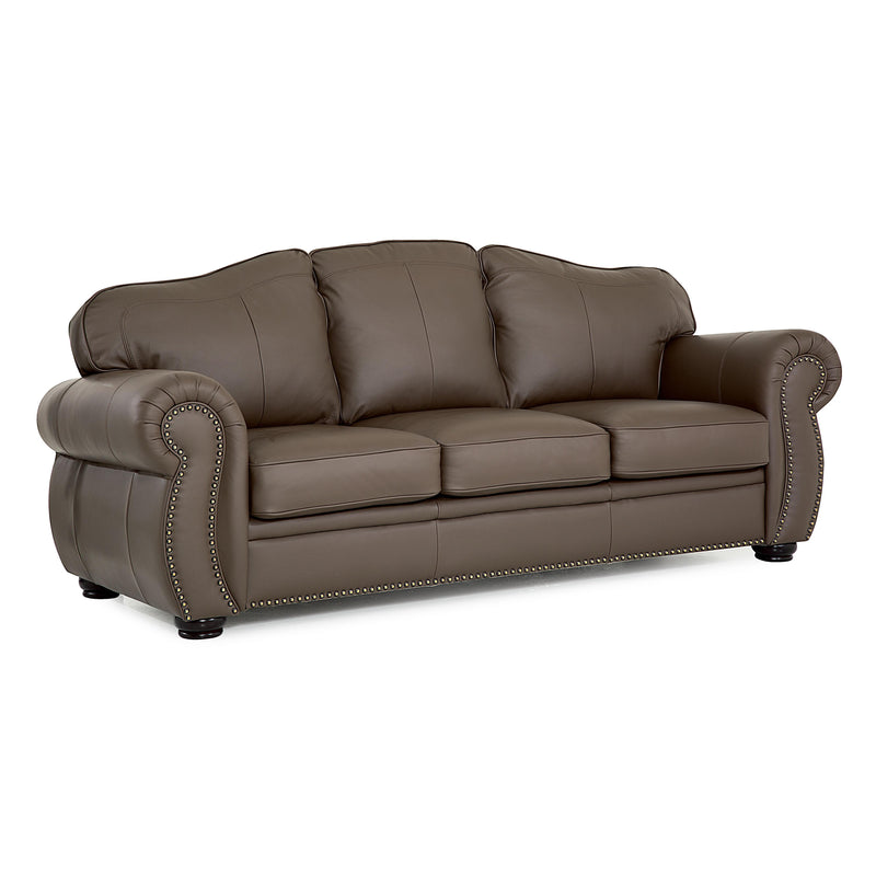 Palliser Troon Stationary Leather Sofa 77299-01-BROADWAY-MINK IMAGE 2