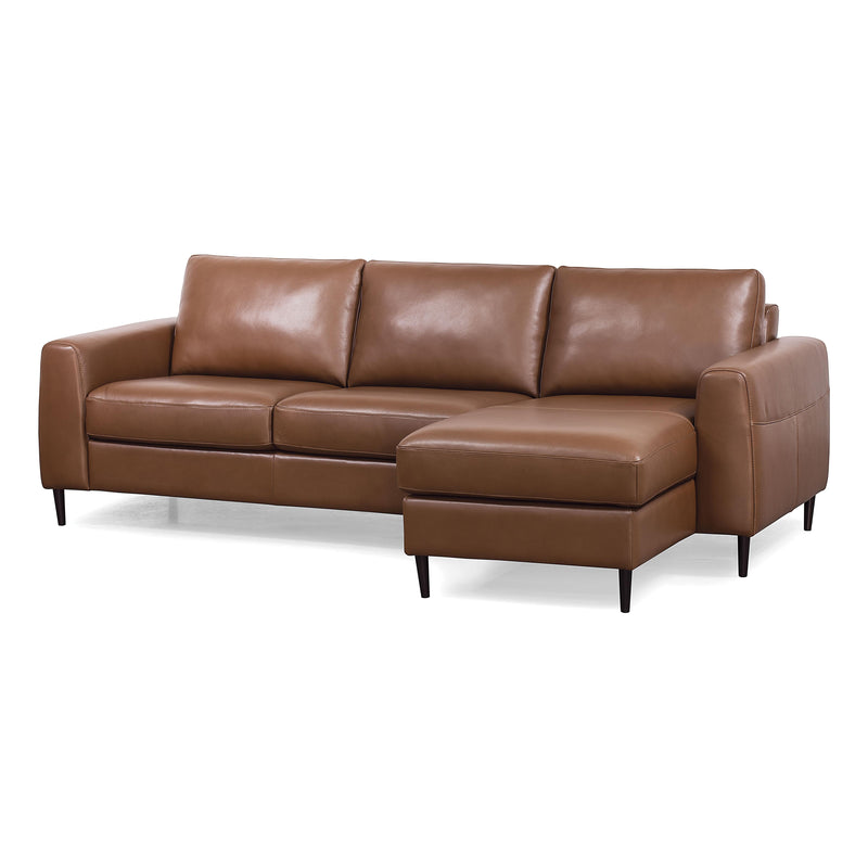 Palliser Atticus Stationary Leather 2 pc Sectional 77325-07/77325-15-ALFRESCO-ALLEGRO IMAGE 2