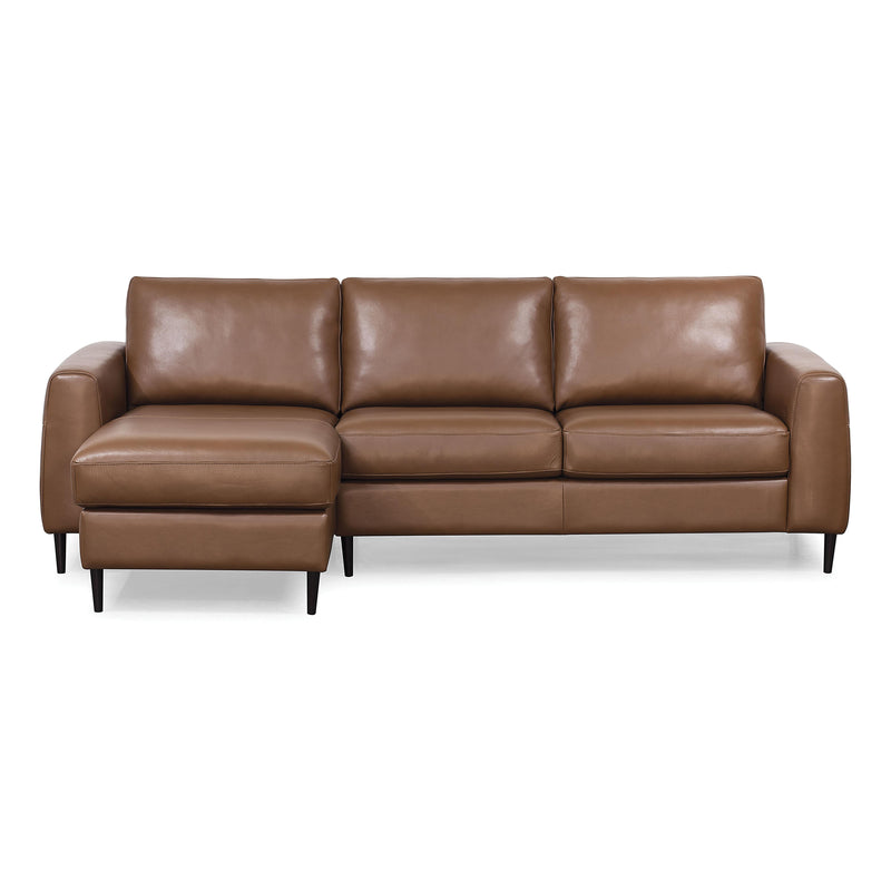 Palliser Atticus Stationary Leather 2 pc Sectional 77325-08/77325-16-ALFRESCO-ALLEGRO IMAGE 1