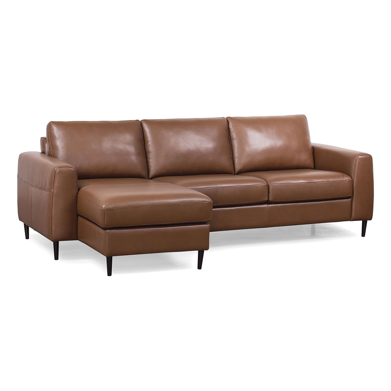 Palliser Atticus Stationary Leather 2 pc Sectional 77325-08/77325-16-ALFRESCO-ALLEGRO IMAGE 2