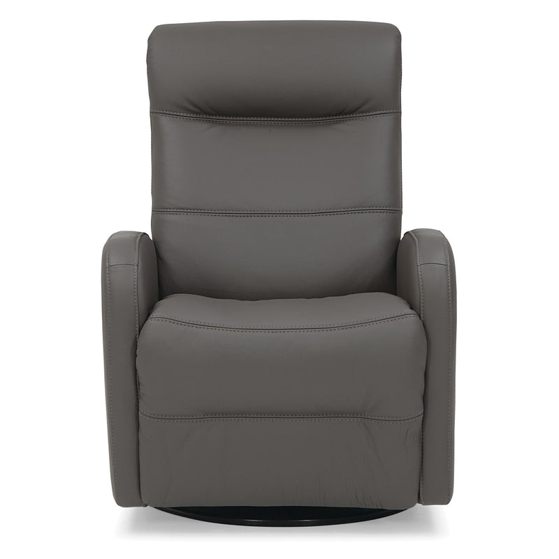 Palliser Valley Forge II Swivel Glider Leather Recliner 43226-34-BROADWAY-GRANITE IMAGE 1