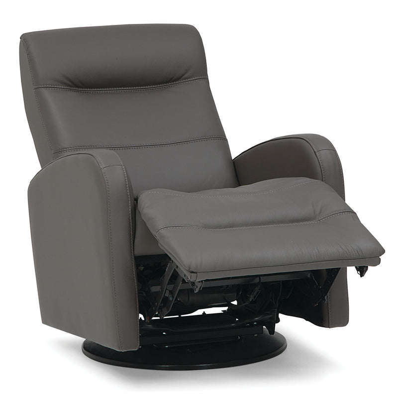 Palliser Valley Forge II Swivel Glider Leather Recliner 43226-34-BROADWAY-GRANITE IMAGE 6