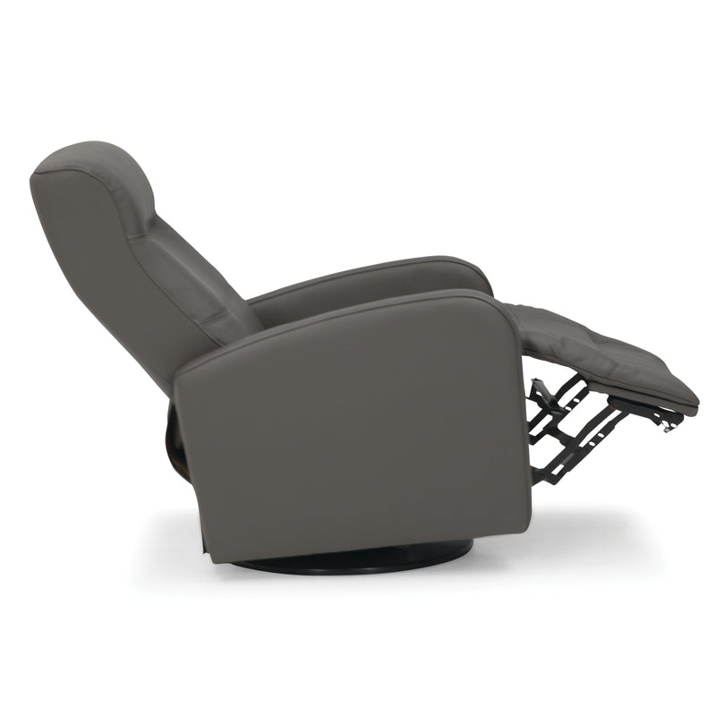 Palliser Valley Forge II Swivel Glider Leather Recliner 43226-34-BROADWAY-GRANITE IMAGE 9