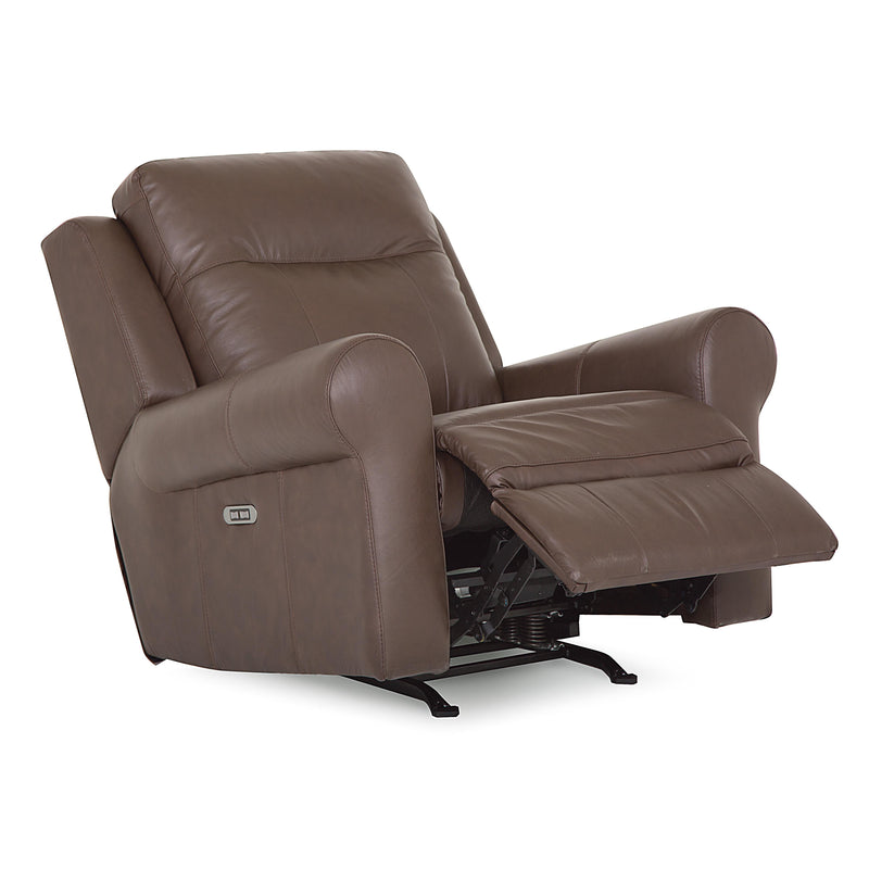 Palliser Vega Power Leather Recliner with Wall Recline 41061-31-CLASSIC-ACORN IMAGE 4