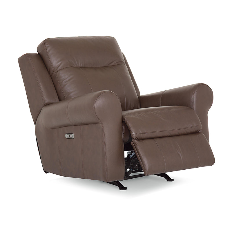 Palliser Vega Power Leather Recliner with Wall Recline 41061-31-CLASSIC-ACORN IMAGE 5