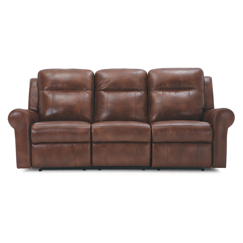 Palliser Vega Power Reclining Leather Sofa 41061-61-ALFRESCO-BRANDY IMAGE 1