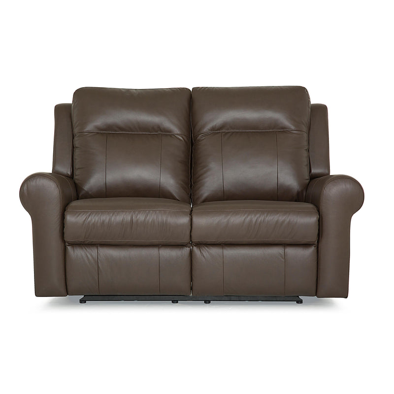 Palliser Vega Power Reclining Leather Loveseat 41061-63-CLASSIC-ACORN IMAGE 1