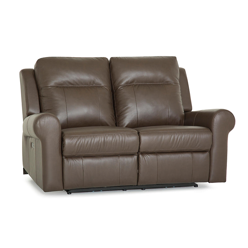 Palliser Vega Power Reclining Leather Loveseat 41061-63-CLASSIC-ACORN IMAGE 2