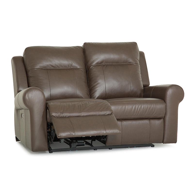 Palliser Vega Power Reclining Leather Loveseat 41061-63-CLASSIC-ACORN IMAGE 3