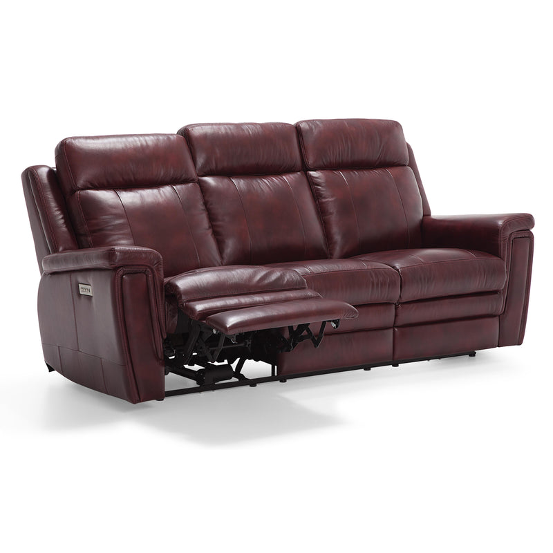 Palliser Asher Power Reclining Leather Sofa 41065-L6-ALFRESCO-SEPIA IMAGE 11