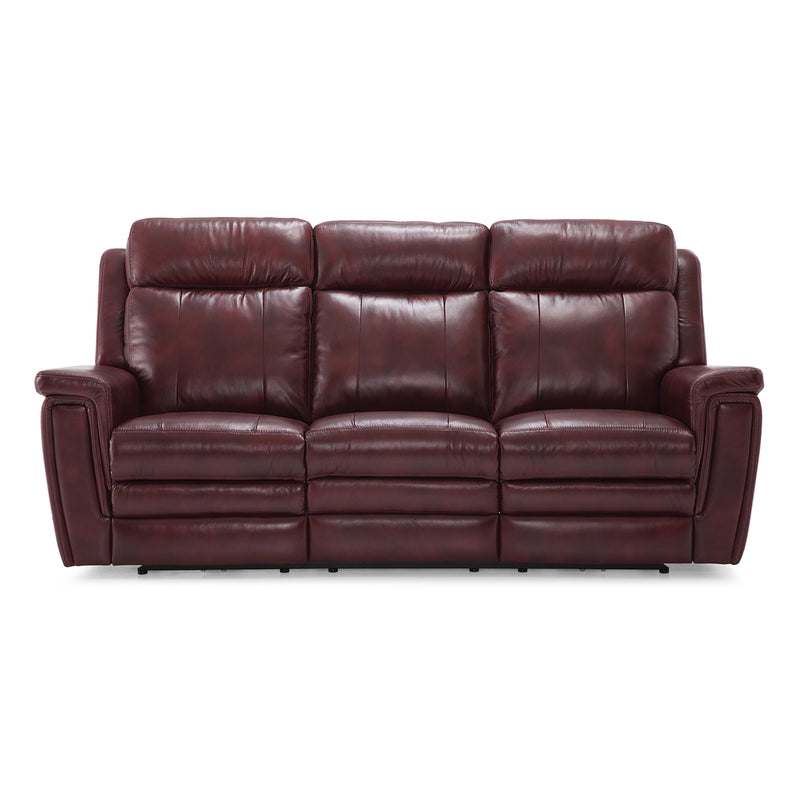 Palliser Asher Power Reclining Leather Sofa 41065-L6-ALFRESCO-SEPIA IMAGE 3