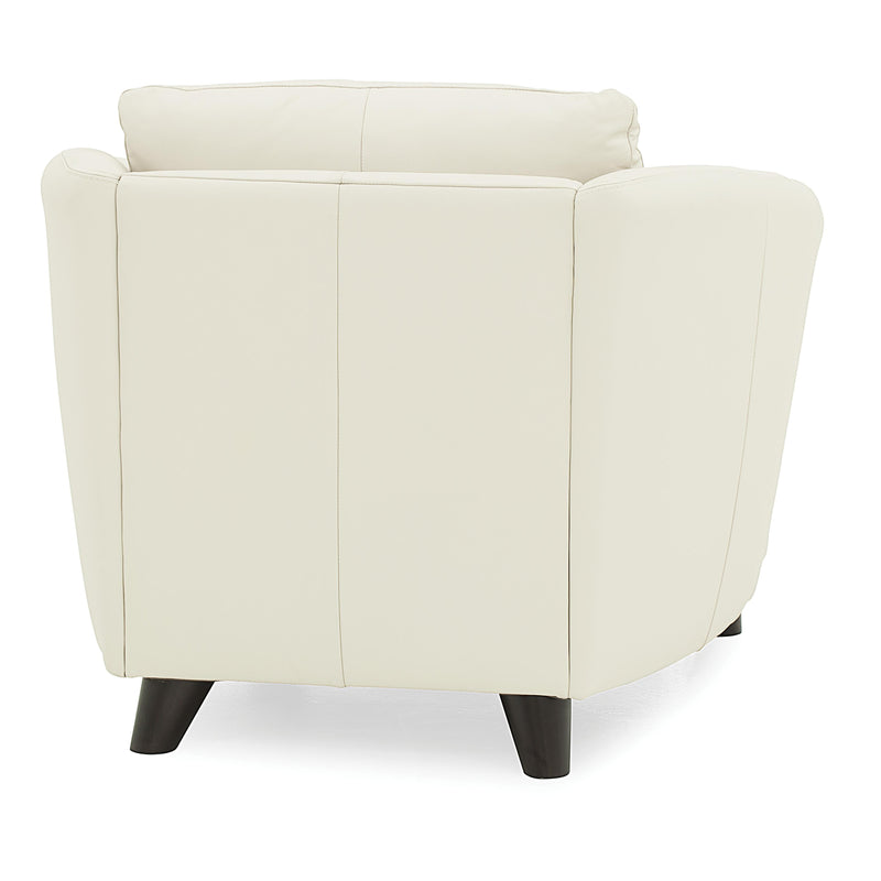 Palliser Alula Stationary Leather Chair 77427-95-TULSAII-CHALK IMAGE 2