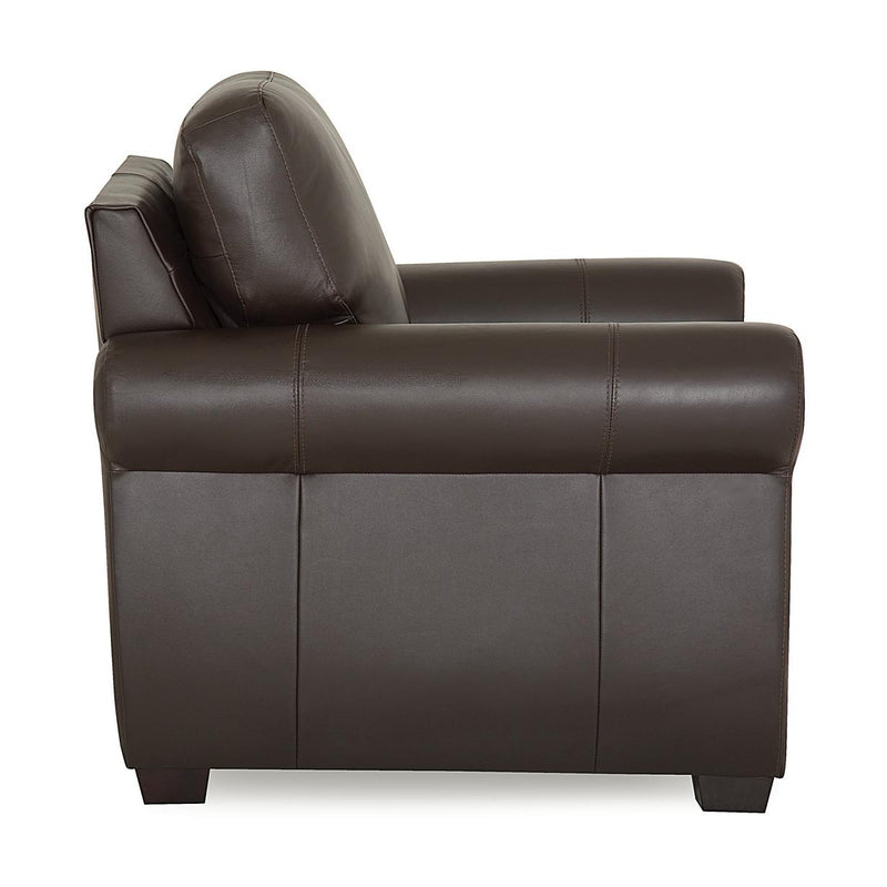 Palliser Blanco Stationary Leather Chair 77504-95-TULSAII-DARKBROWN IMAGE 3