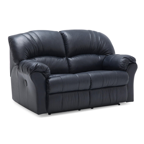 Palliser Callahan Reclining Leather Loveseat 41072-53-CLASSIC-REGATTA IMAGE 1