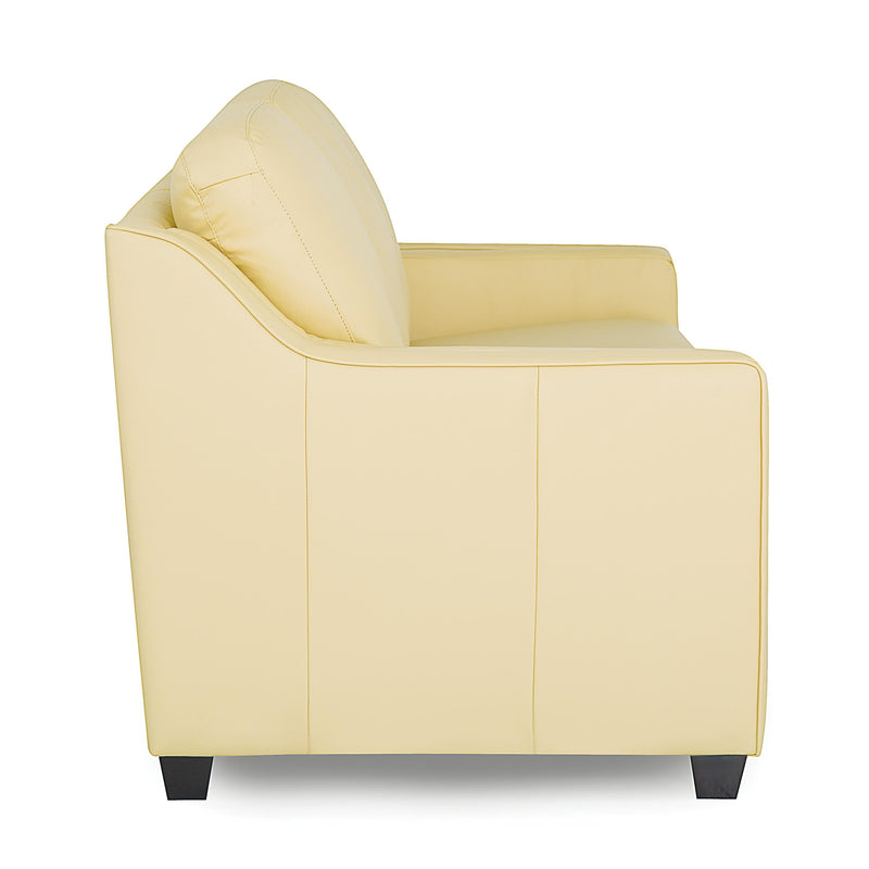 Palliser Corissa Stationary Leather Sofa 77500-01-TULSAII-LEMON IMAGE 3