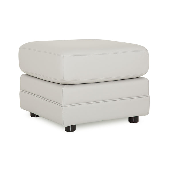 Palliser Corissa Leather Ottoman 77500-04-VENICE-STEEL IMAGE 1