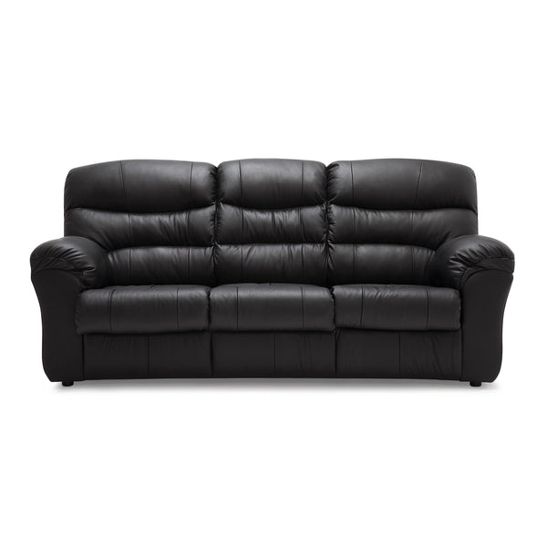 Palliser Durant Leather Queen Sofabed 41098-22-BROADWAY-ONYX IMAGE 1