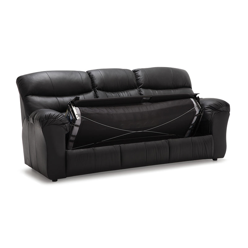 Palliser Durant Leather Queen Sofabed 41098-22-BROADWAY-ONYX IMAGE 5