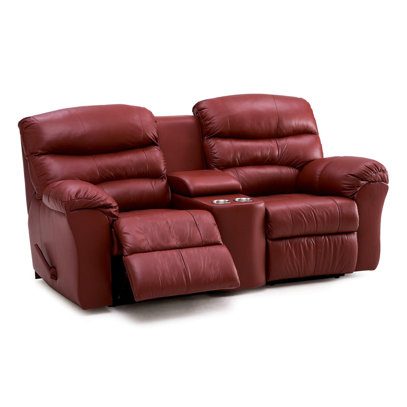 Palliser Durant Power Reclining Leather Loveseat 41098-68-TULSAII-RUSSET IMAGE 1