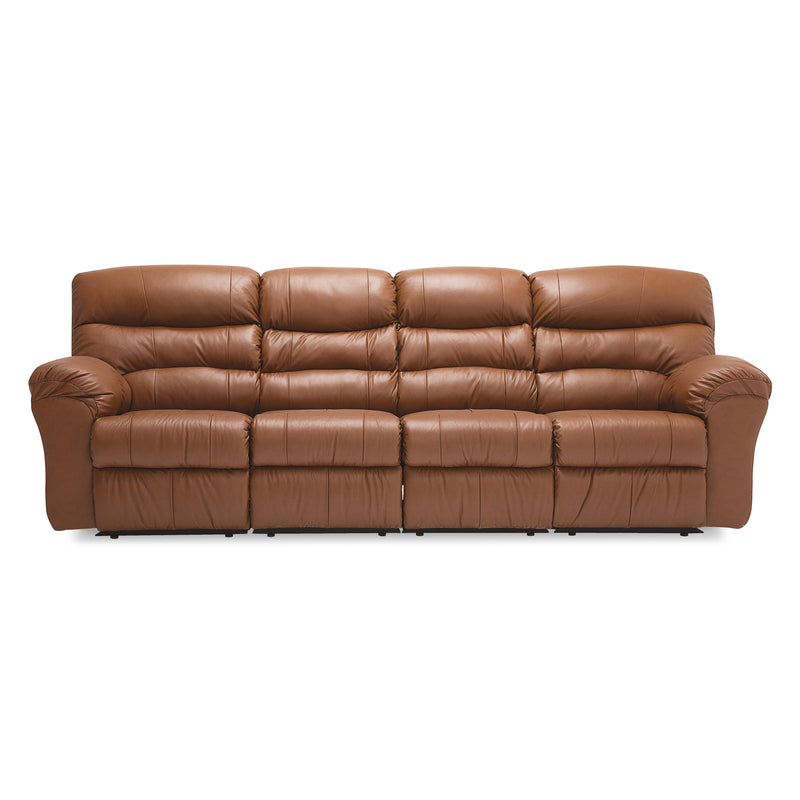 Palliser Durant Reclining Leather 4 pc Sectional 41098-66/41098-30/41098-30/41098-67-CLASSIC-SAHARA IMAGE 2