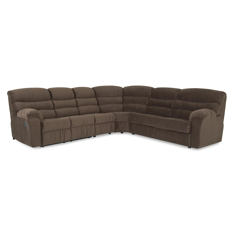 Palliser Durant Reclining Fabric 5 pc Sectional 41098-67/41098-10/41098-60/41098-09/41098-27-BELA-BONBON IMAGE 1