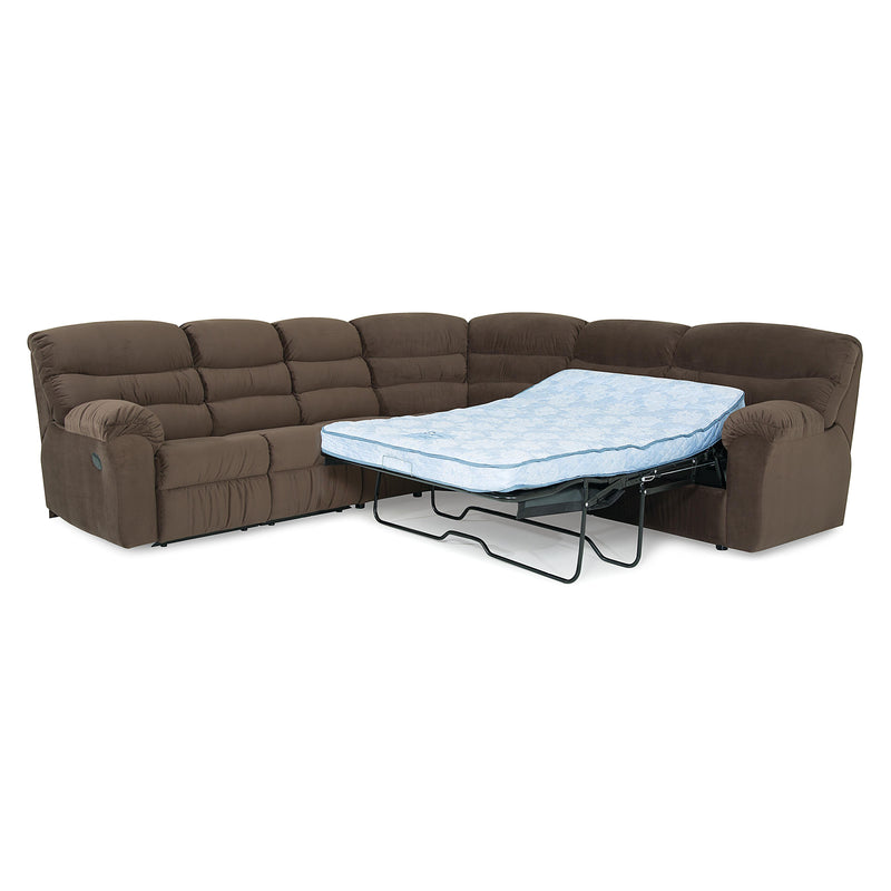 Palliser Durant Reclining Fabric 5 pc Sectional 41098-67/41098-10/41098-60/41098-09/41098-27-BELA-BONBON IMAGE 2