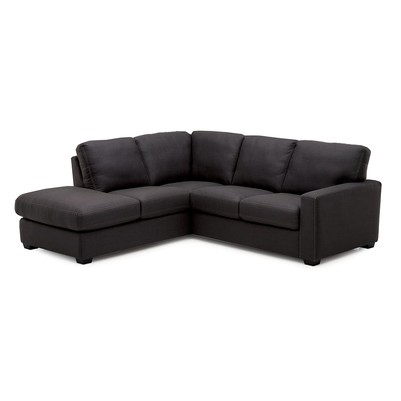 Palliser Westend Fabric 2 pc Sectional 77322-08/77322-36-CAPRICE-MIDNIGHT IMAGE 1