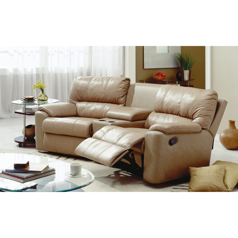 Palliser Yale Reclining Leather 3 pc Sectional 41059-77/41059-A4/41059-76-TULSAII-SAND IMAGE 2