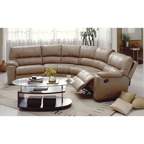 Palliser Yale Reclining Leather 4 pc Sectional 41059-77/41059-85/41059-85/41059-76-CLASSIC-SANDSTONE IMAGE 1