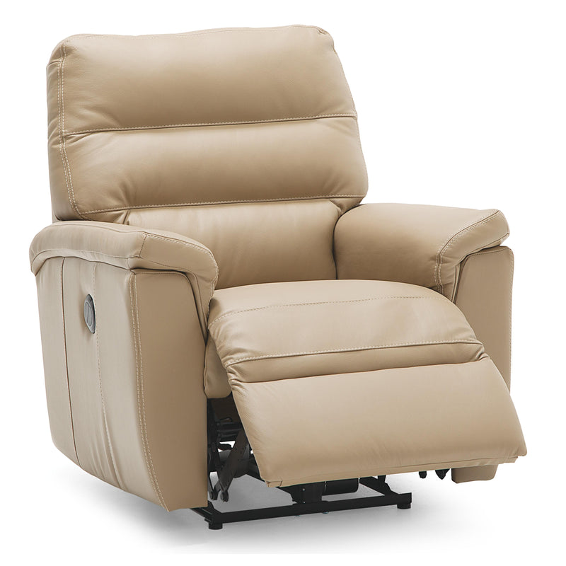 Palliser Algonquin Power Leather Recliner with Wall Recline 43004-31-BROADWAY-KHAKI IMAGE 5