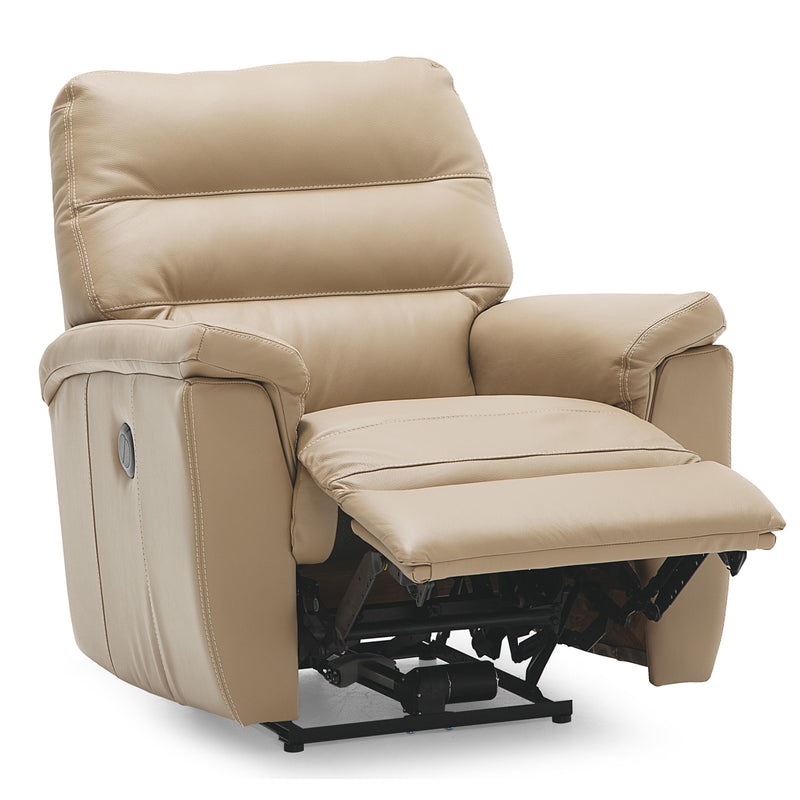 Palliser Algonquin Power Leather Recliner with Wall Recline 43004-31-BROADWAY-KHAKI IMAGE 6