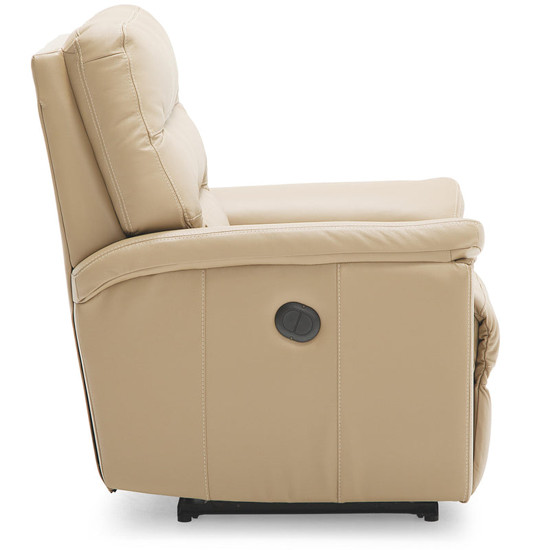 Palliser Algonquin Power Leather Recliner with Wall Recline 43004-31-BROADWAY-KHAKI IMAGE 7