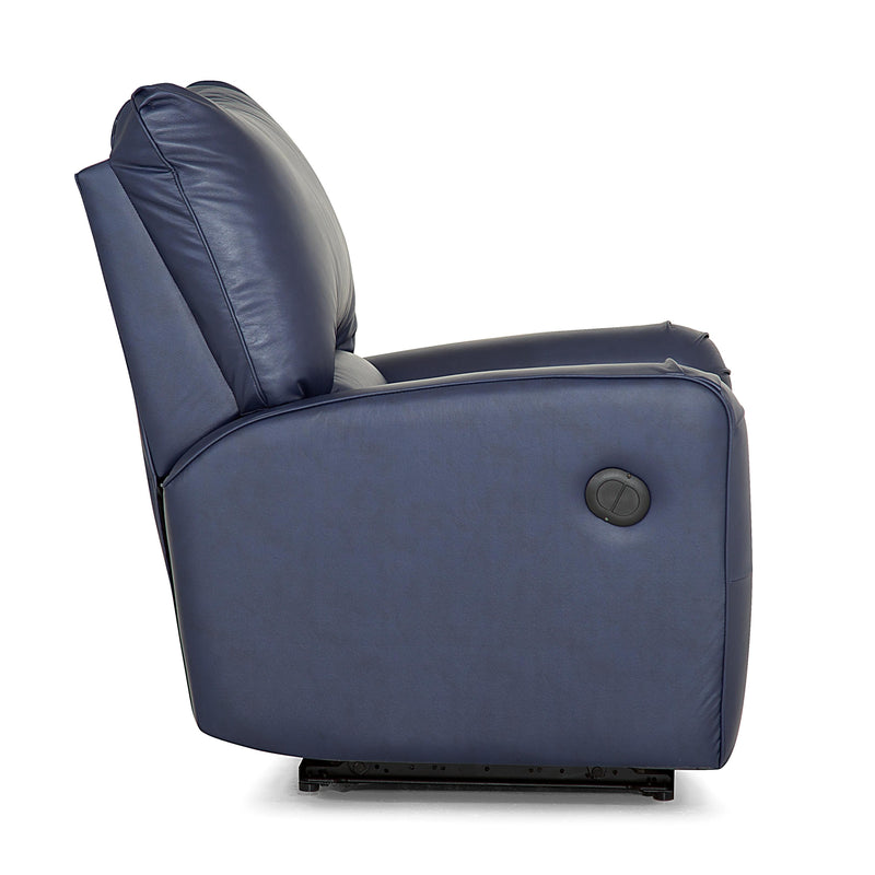 Palliser Colt Leather Power Rocker Recliner 42005-39-CLASSIC-INDIGO IMAGE 4