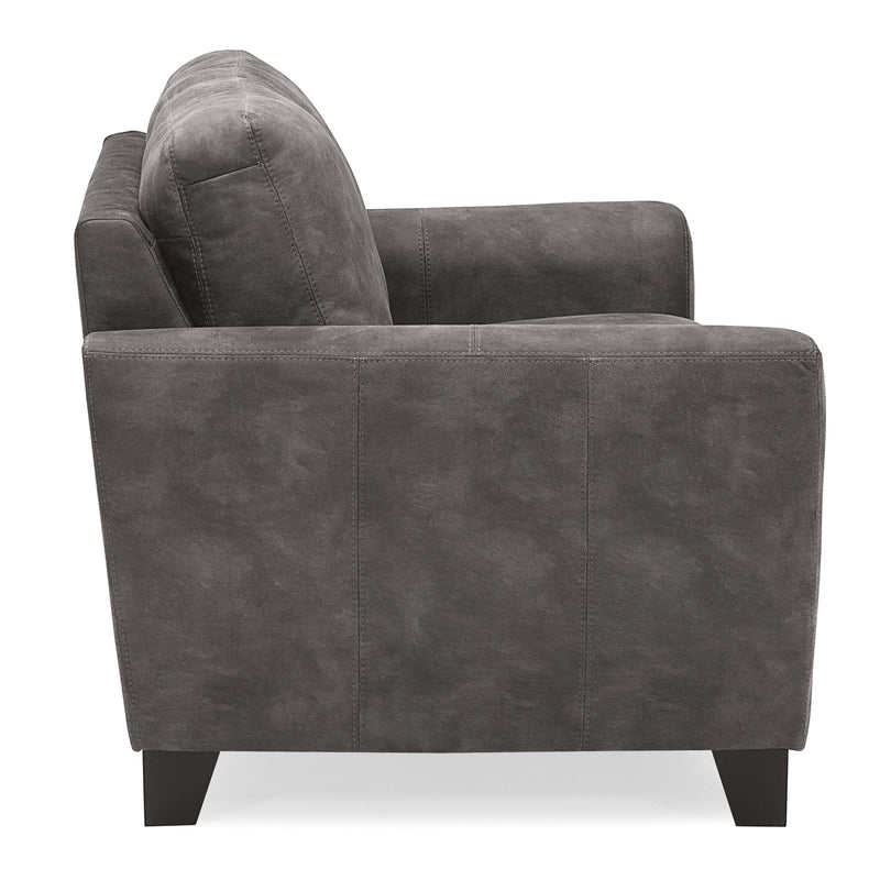 Palliser Marymount Stationary Fabric Loveseat 77332-03-HUSH-GREY IMAGE 4