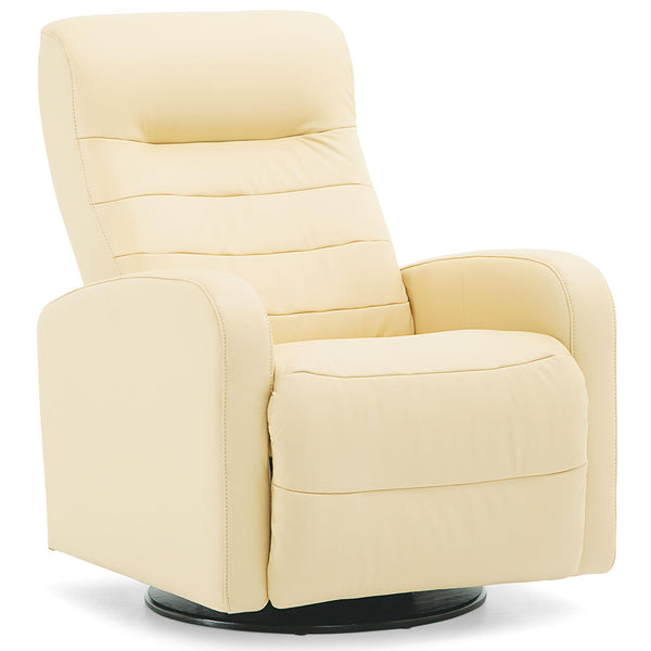 Palliser Riding Mountain II Swivel Glider Leather Recliner 43214-34-TULSAII-LEMON IMAGE 1