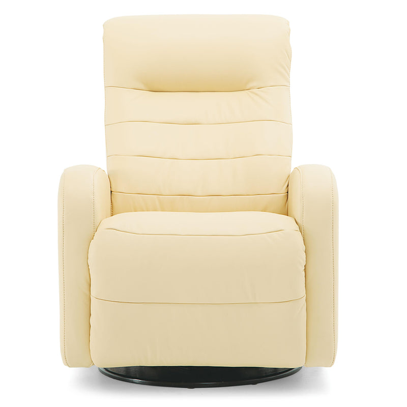 Palliser Riding Mountain II Swivel Glider Leather Recliner 43214-34-TULSAII-LEMON IMAGE 2