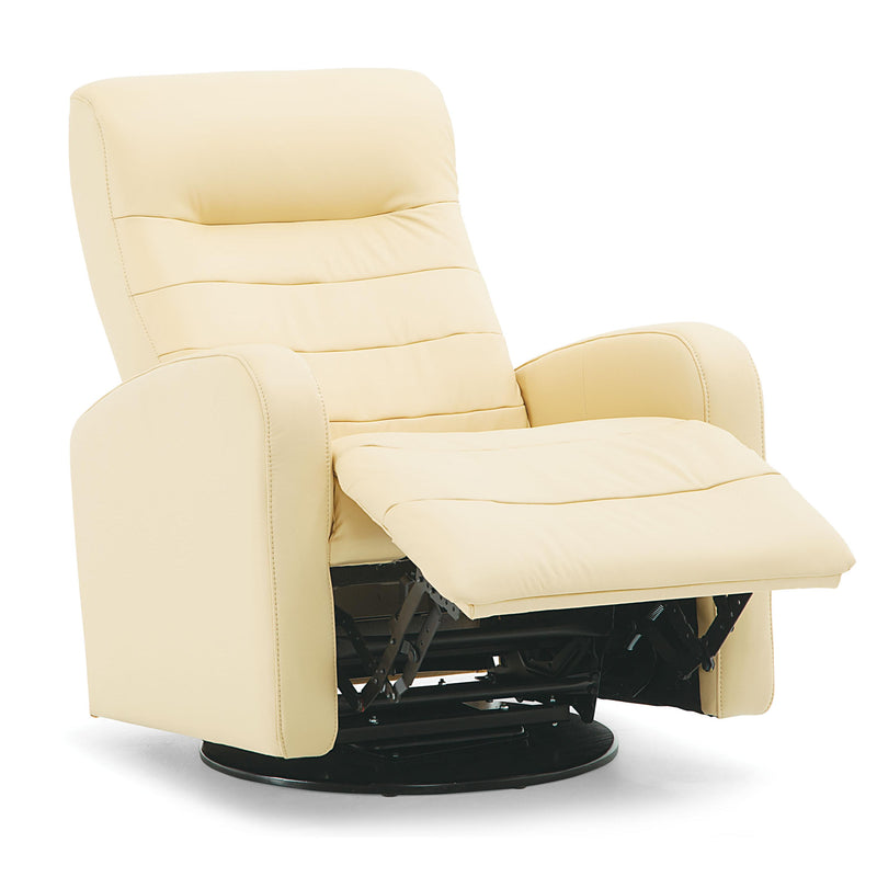 Palliser Riding Mountain II Swivel Glider Leather Recliner 43214-34-TULSAII-LEMON IMAGE 5