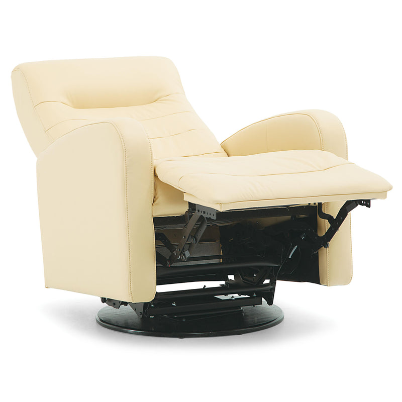 Palliser Riding Mountain II Swivel Glider Leather Recliner 43214-34-TULSAII-LEMON IMAGE 6