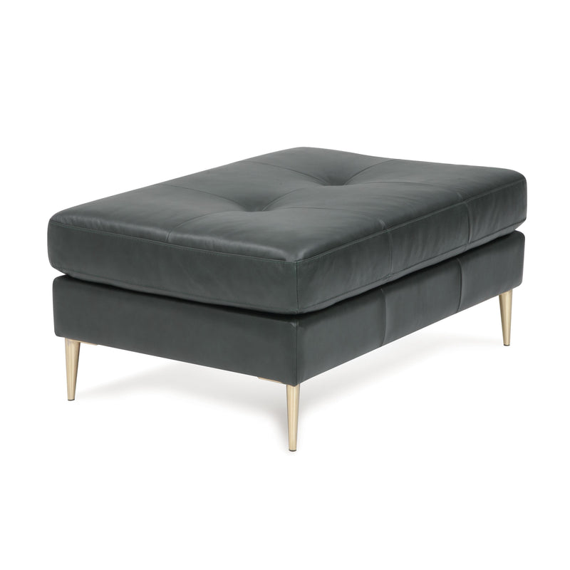 Palliser Sherbrook Leather Ottoman 77407-74-MYSTIC-WILLOW IMAGE 1