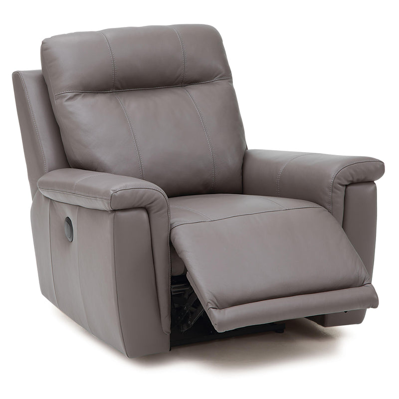 Palliser Westpoint Swivel Rocker Leather Recliner 41121-33-MYSTIC-IRON IMAGE 1