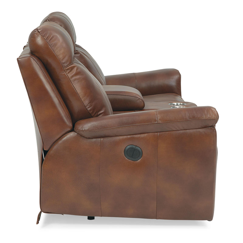 Palliser Westpoint Power Reclining Leather Loveseat 41121-68-ALFRESCO-BRANDY IMAGE 3